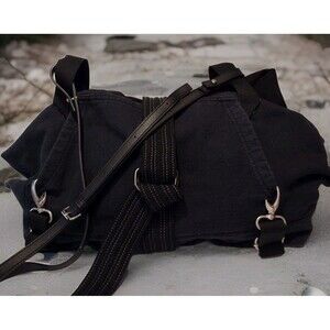 Handmade Upcycled Sweatshirt Crossbody Bag One-of-a-Kind Raw Streetwear